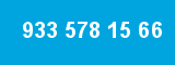 933 578 15 66 933 578 15 66